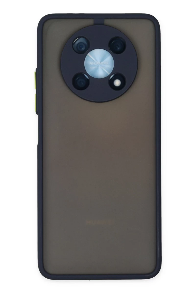 Huawei Nova Y90 Uyumlu Kılıf Montreal Silikon Kapak - Lacivert
