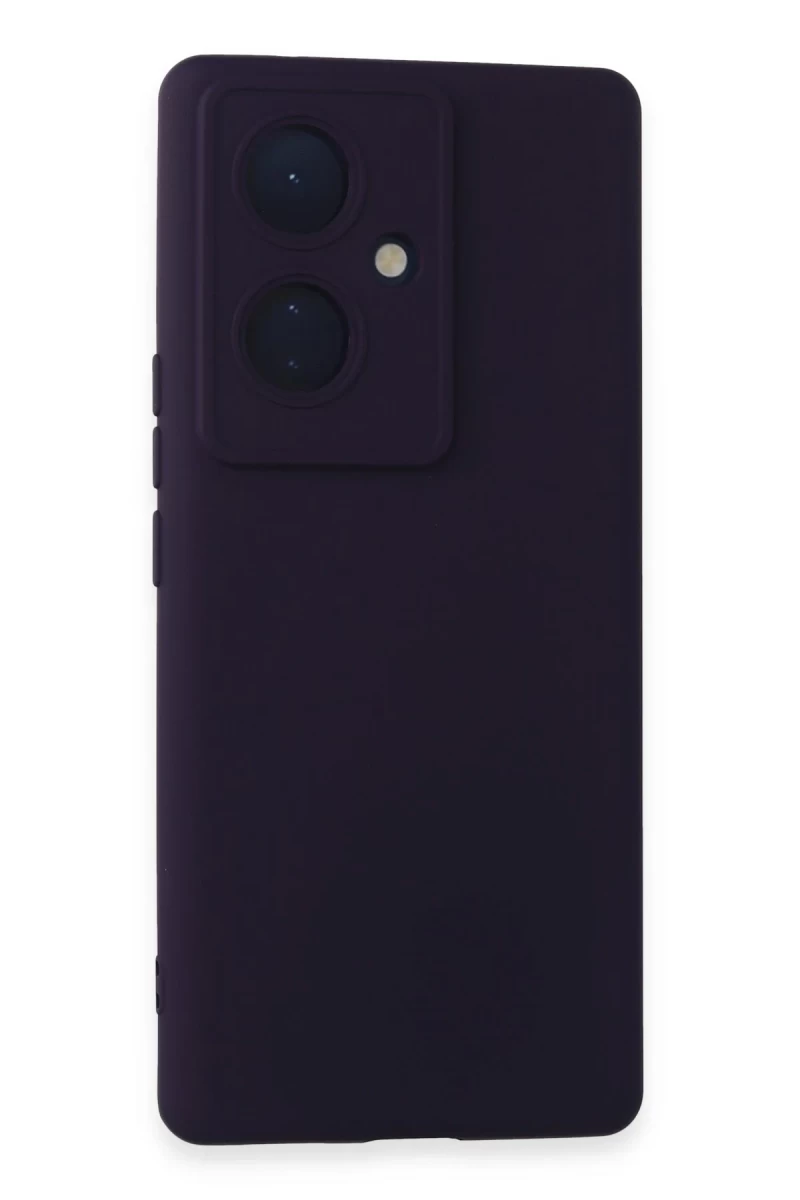 Vivo V29 Lite Uyumlu Kılıf Nano içi Kadife Silikon - Mor