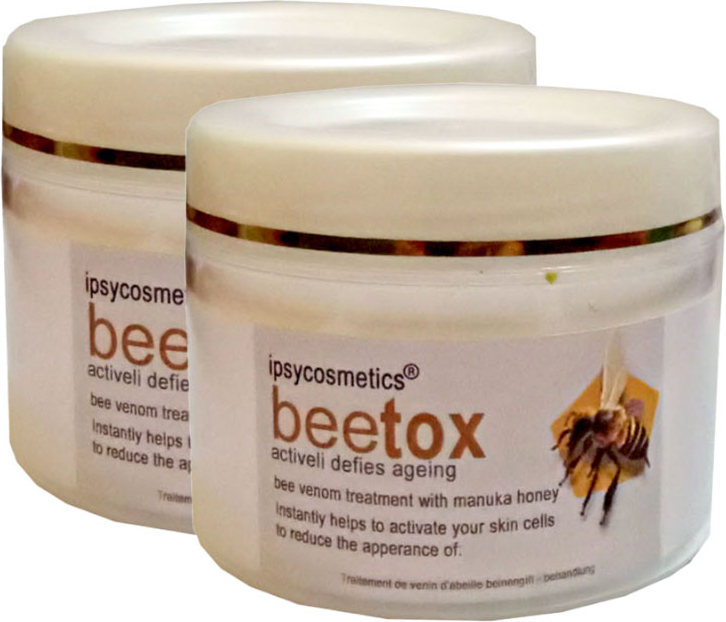 İpsycosmetics Beetox Doğal Arı Özü - Yüz Cilt Dekolte Boyun Kremi 100 ml x 2 adet