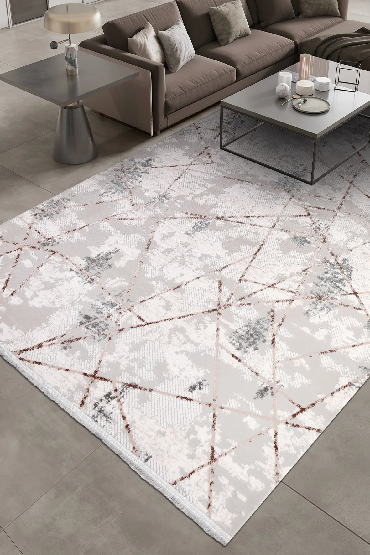 YoudayHomeCollection FİLORA Model Oturma Odası Halısı · EBAT: 150X300
