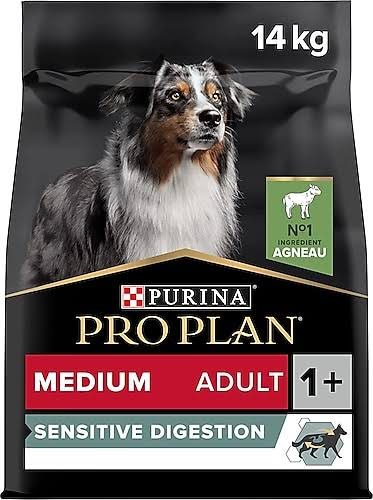 Pro Plan Medium Adult Sensitive Digestion Rich in Lamb Kuzu Etli 14 kg Orta Irk Yetişkin Köpek Maması