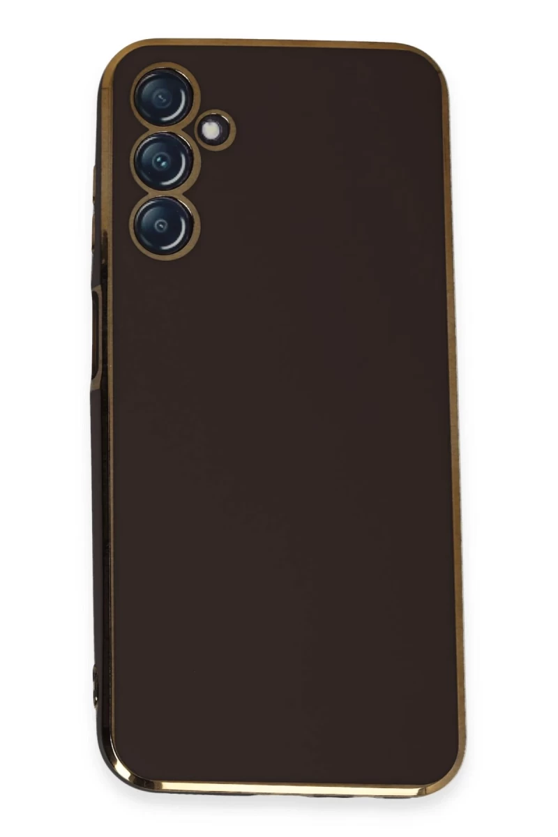 Samsung Galaxy M14 5G Uyumlu Kılıf Volet Silikon - Siyah