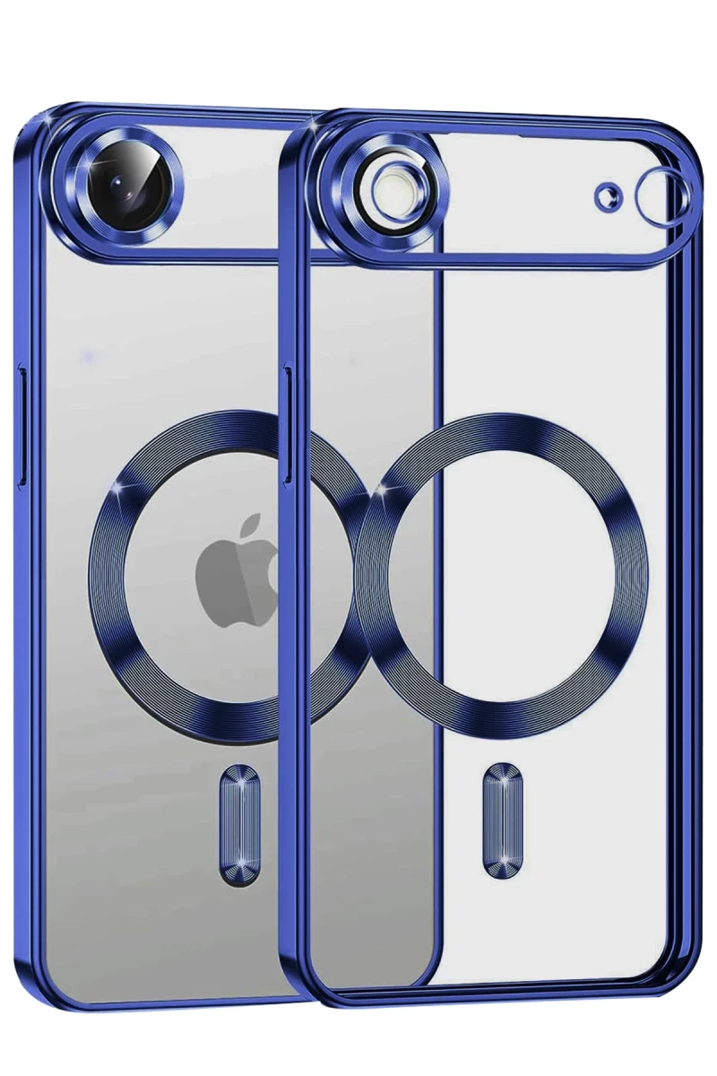Apple iPhone 17 Uyumlu Air Uyumlu Kross Magneticsafe Kapak - Lacivert