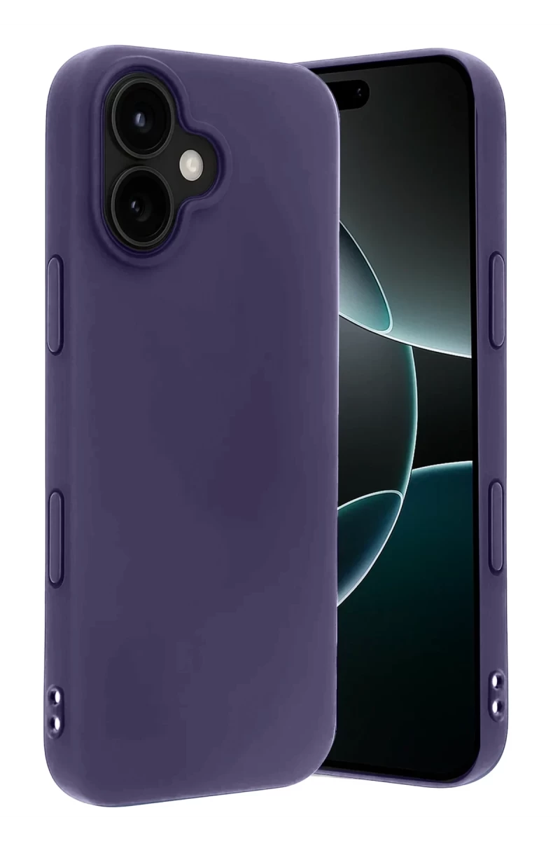 Apple iPhone 17 Uyumlu First Silikon - Mürdüm