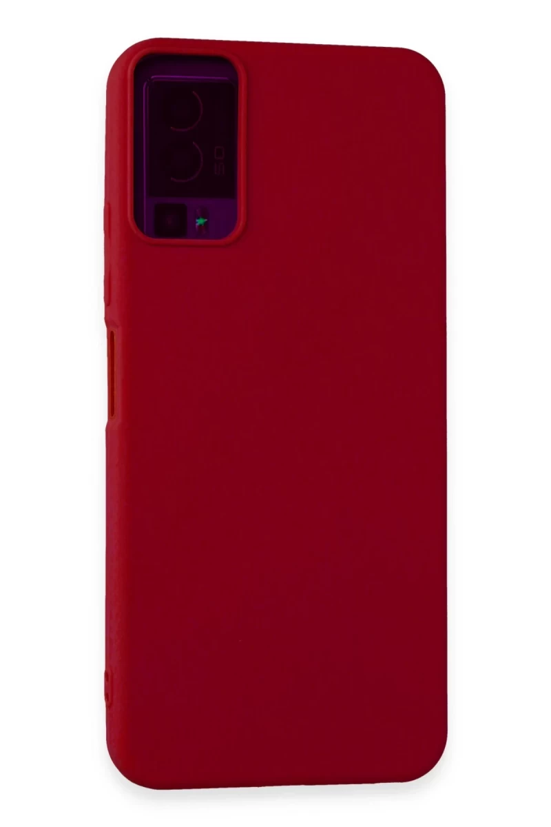 General Mobile GM 23 Kılıf First Silikon - Kırmızı