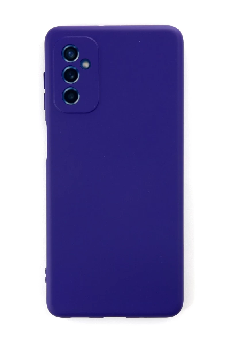 Samsung Galaxy M52 5G Uyumlu Kılıf Nano içi Kadife Silikon - Mor