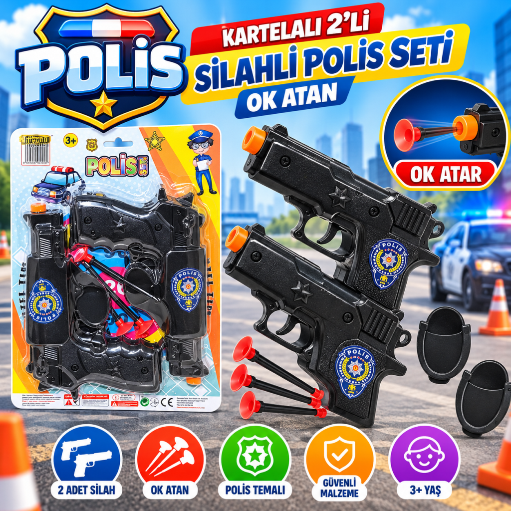 Kartelali 2Li̇ Si̇lahli Poli̇s Seti̇ Ok Atan