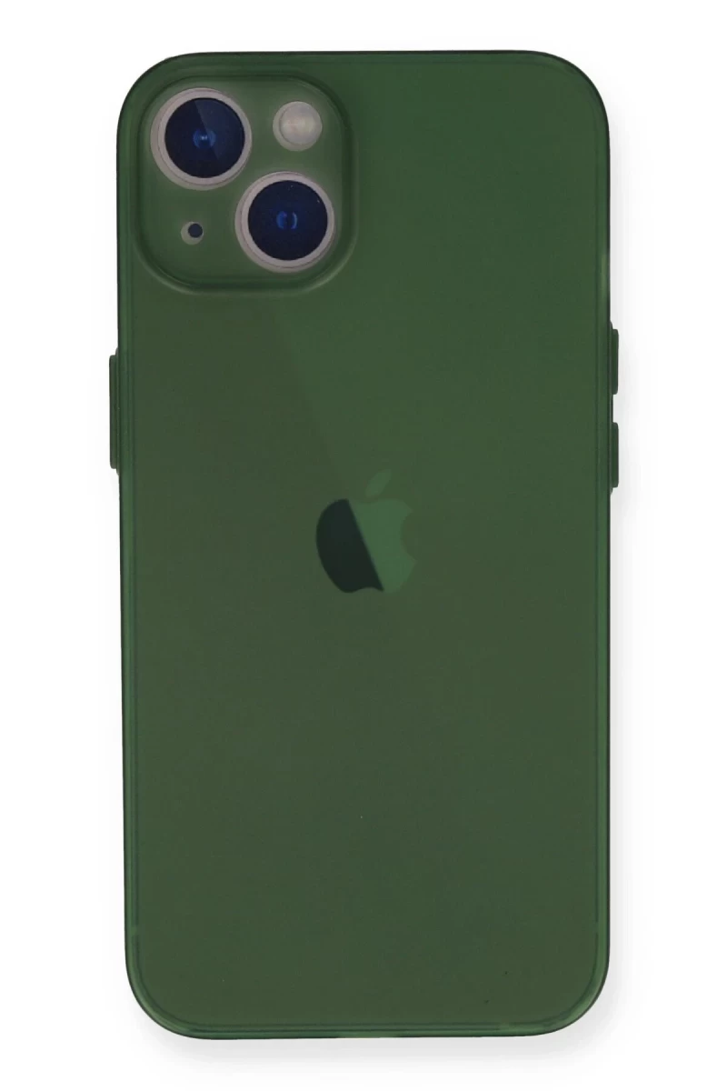 Apple iPhone 14 Plus Uyumlu Kılıf PP Ultra İnce Kapak - Yeşil