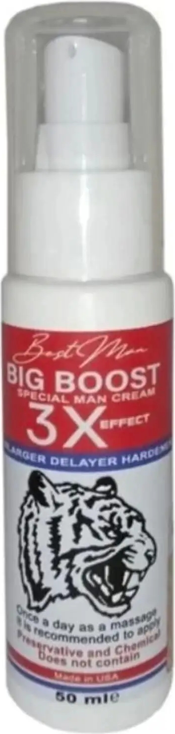 Süper Big Boost Best Man Erkekler Ozel 3xeffect Kremi 50 ml x 1 Adet