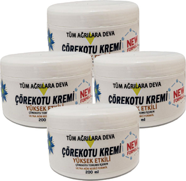 Corex Çörek Otu Kremi White Box 200 ml Kremi 4 Adet