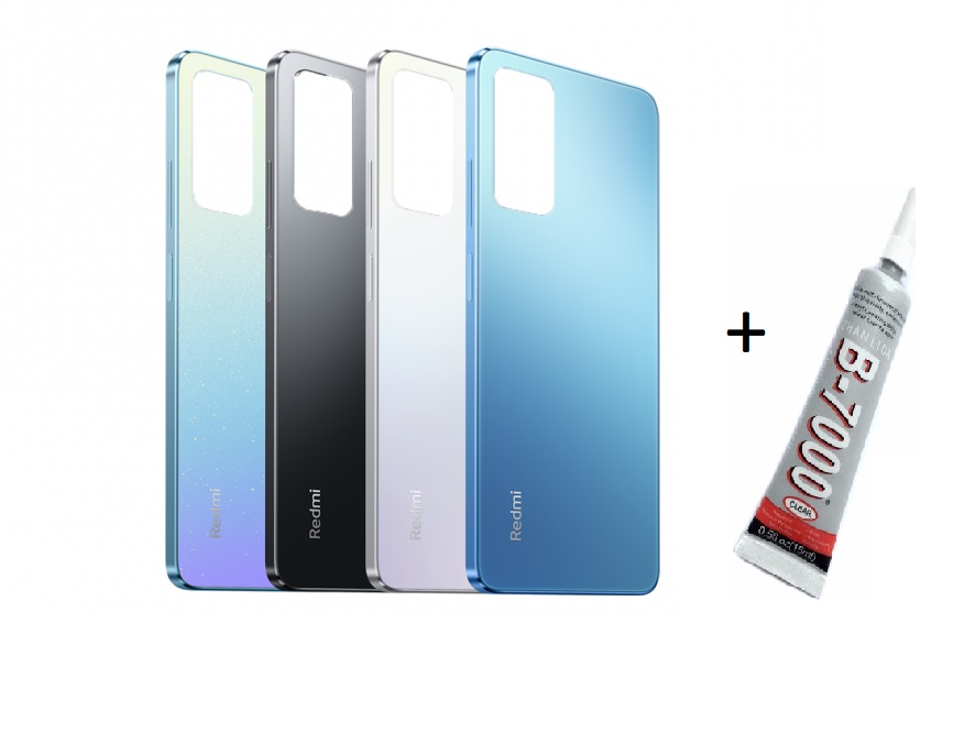 REDMİ NOTE 12 PRO Uyumlu Arka Batarya Pil Kapağı SİYAH (B
