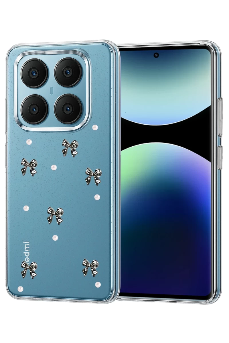 Xiaomi Redmi Note 14 Pro 4G Uyumlu Fiyonk Desenli Kapak - Desen 8