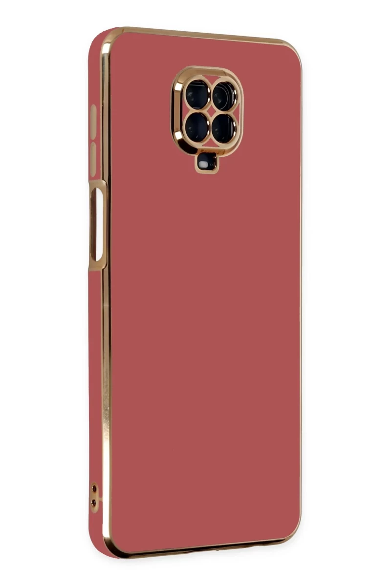 Xiaomi Redmi Note 9 Pro Uyumlu Kılıf Volet Silikon - Kırmızı