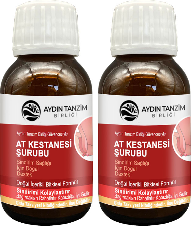 Aydın Tanzim Birliği At Kestanesi Şurubu 2 Adet Gıda Takviyesi