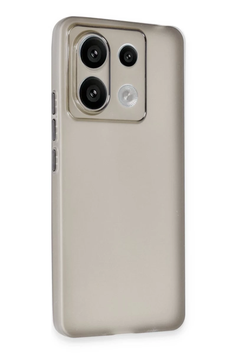 Xiaomi Redmi Note 13 Pro 5G Uyumlu Kılıf Puma Silikon - Gri