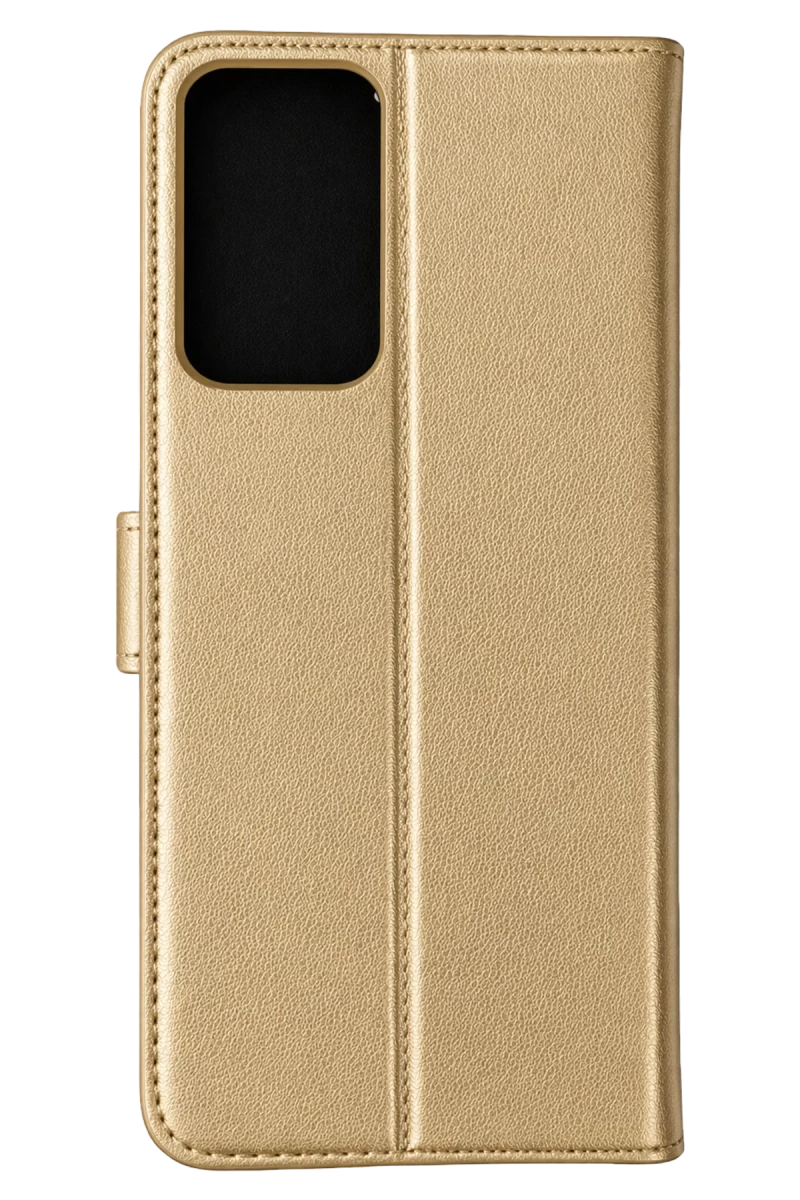 Samsung Galaxy A91 / S10 Lite Trend S Plus Kapaklı Kılıf - Gold