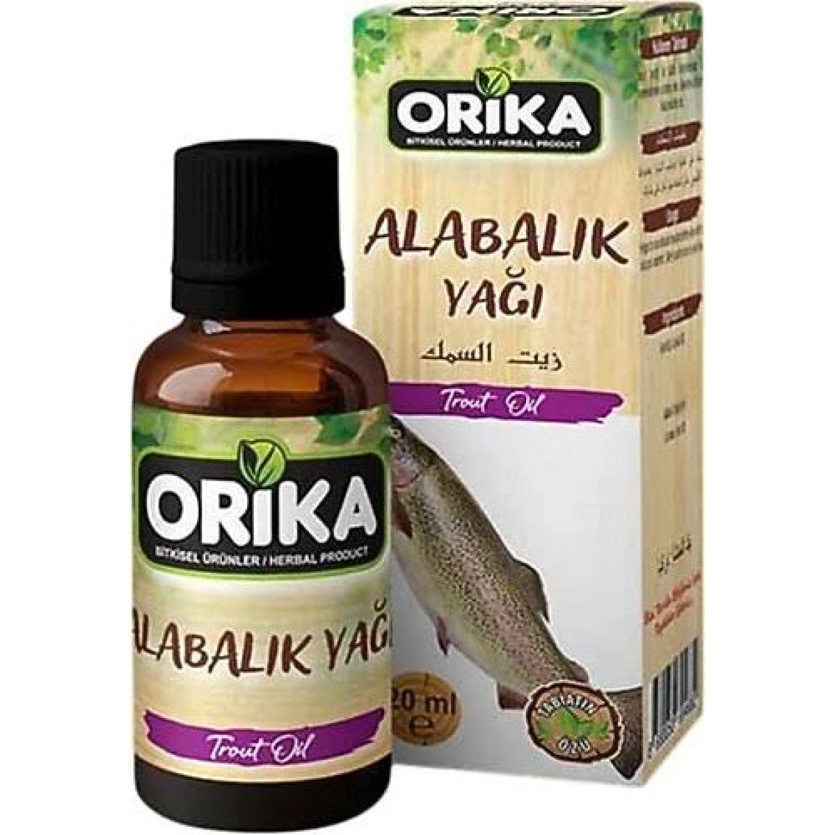 ORİKA ALABALIK YAĞI 20 ML
