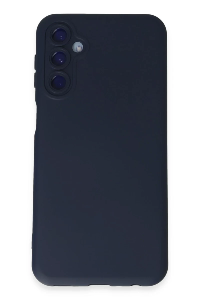 Samsung Galaxy M14 5G Uyumlu Kılıf Nano içi Kadife Silikon - Lacivert