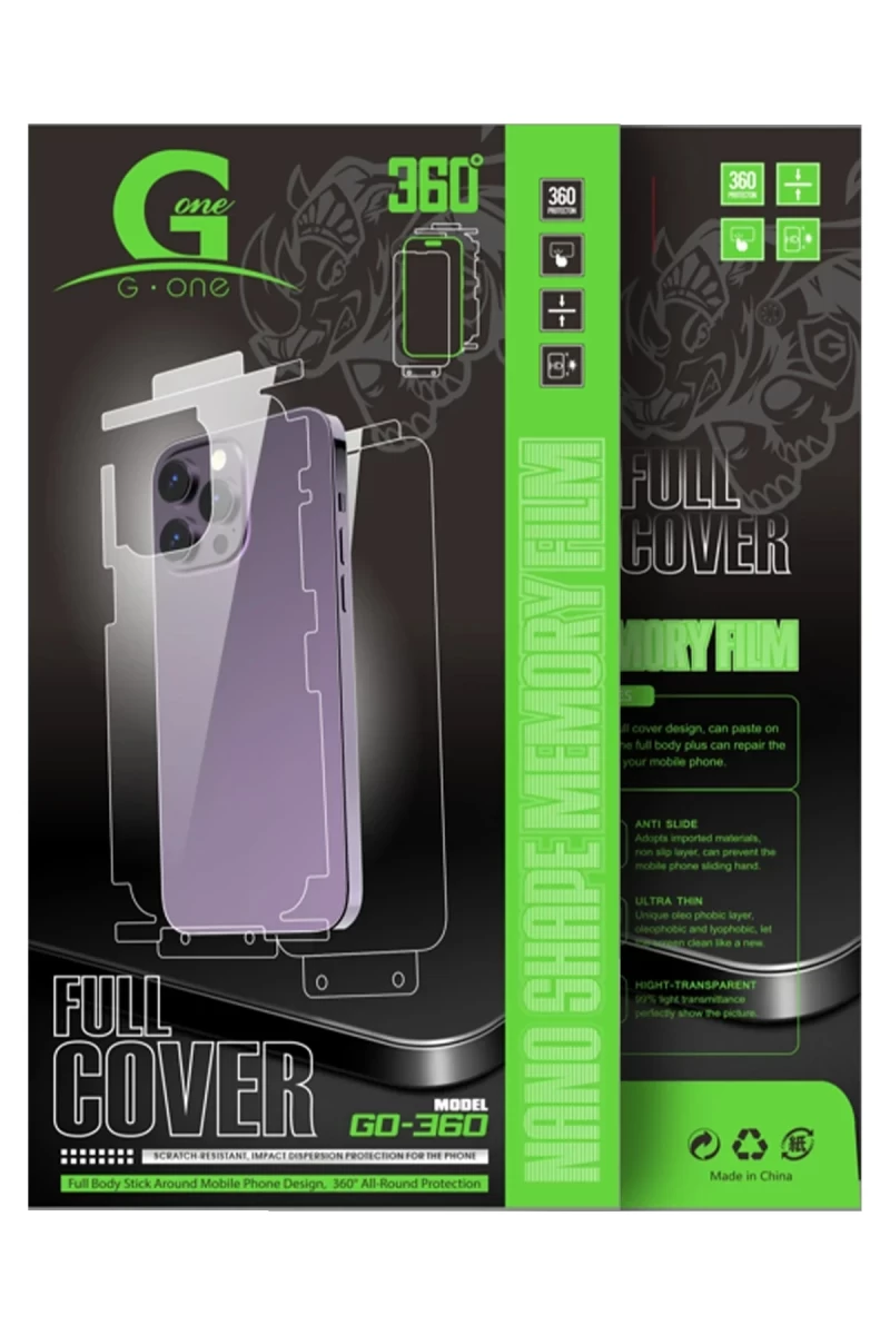 Apple iPhone 17 Uyumlu 360 Full Body Arka Koruyucu