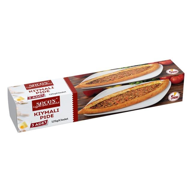 Kıymalı Pide 3x125gr