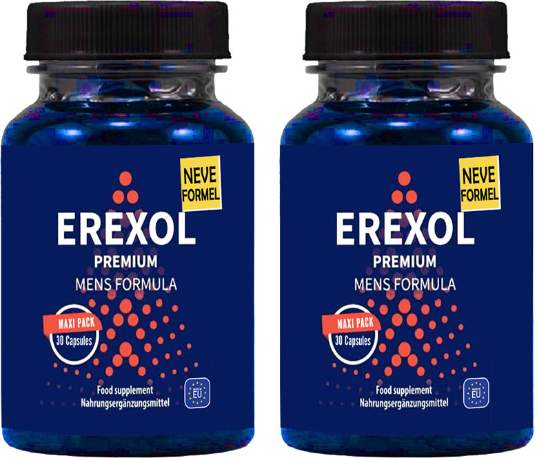 Erexol 2 Adet Erkeklerin Canlılığına L-Argininli L-Citrullineli Macatozlu Çinko ve Üzüm Çekirdeği Extreli 30 Lu Kapsüller