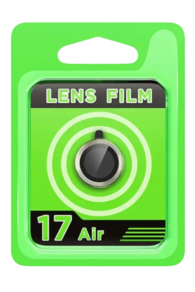 Apple iPhone 17 Uyumlu Air Uyumlu Raze Metal Kamera Lens - Gold