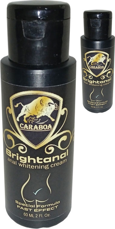 Caraboa Analwhiteningcream 2 Adet Hem Kadın Hem Erkekler Içìn Analbeyazlatıcı Krem 60 ml