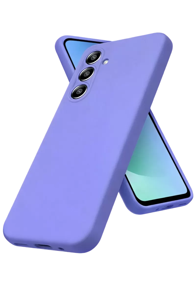 Samsung Galaxy A57 5G Uyumlu First Silikon - Lila